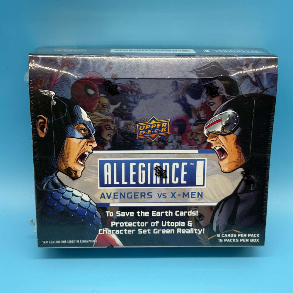 Marvel Allegiance Avengers vs X-Men Trading Cards Box – Upper Deck