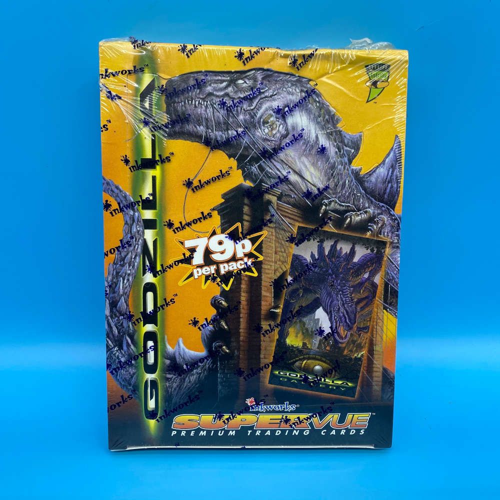 Godzilla SuperVue Premium Trading Cards Box – Inkworks (1998