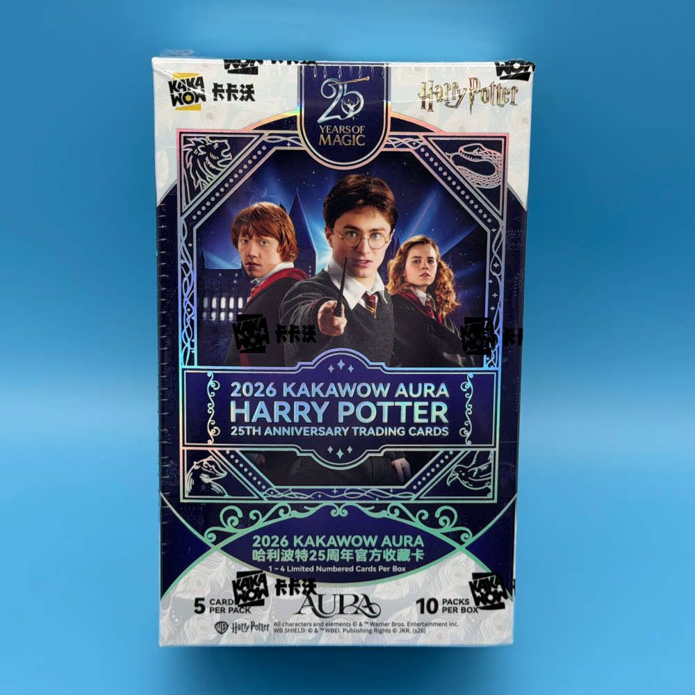 Harry Potter 25th Anniversary Aura Trading Cards Box – KakaWow