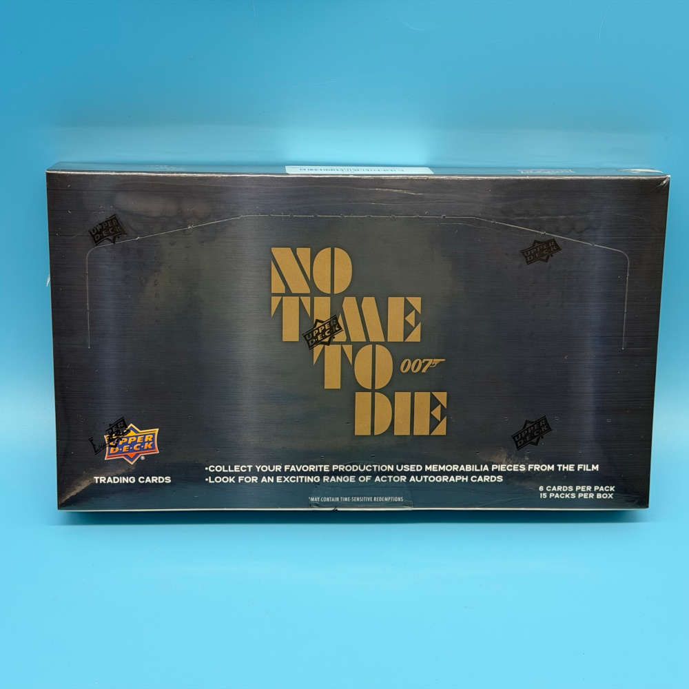 James Bond 007 No Time To Die Cards Box – Upper Deck (2025) | Hoarders ...