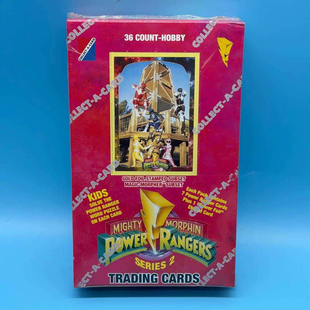 Power Rangers Card Inputer Mighty Morphin Power Rangers Series 2 Hobby Trading Cards Box – Collect ...