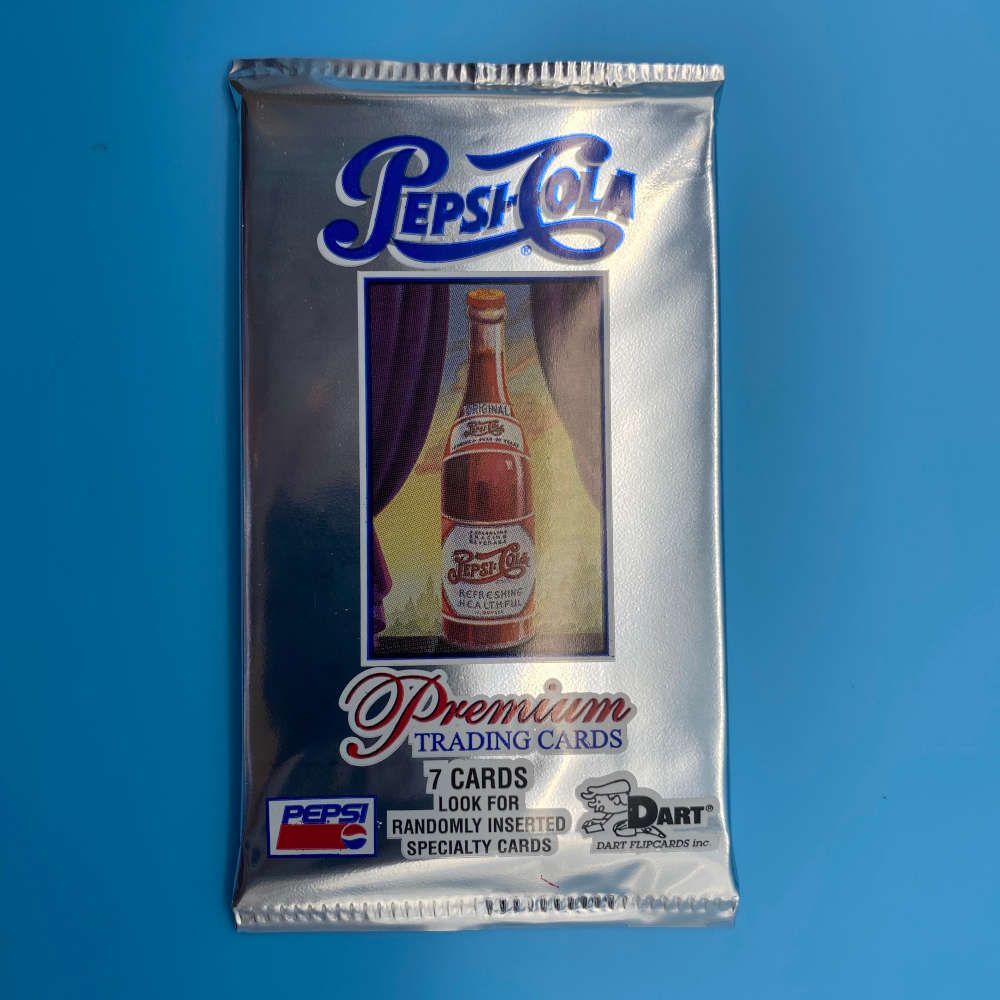 Pepsi ビンテージトレーディングカードセット Pepsi-Cola Premium Trading Cards Single Packet – Dart (1996