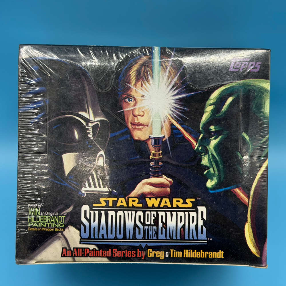1996 Topps スターウォーズ シャドウズオブザエンパイア　6パック Star Wars Shadows of the Empire Sealed Trading Card Box – Topps