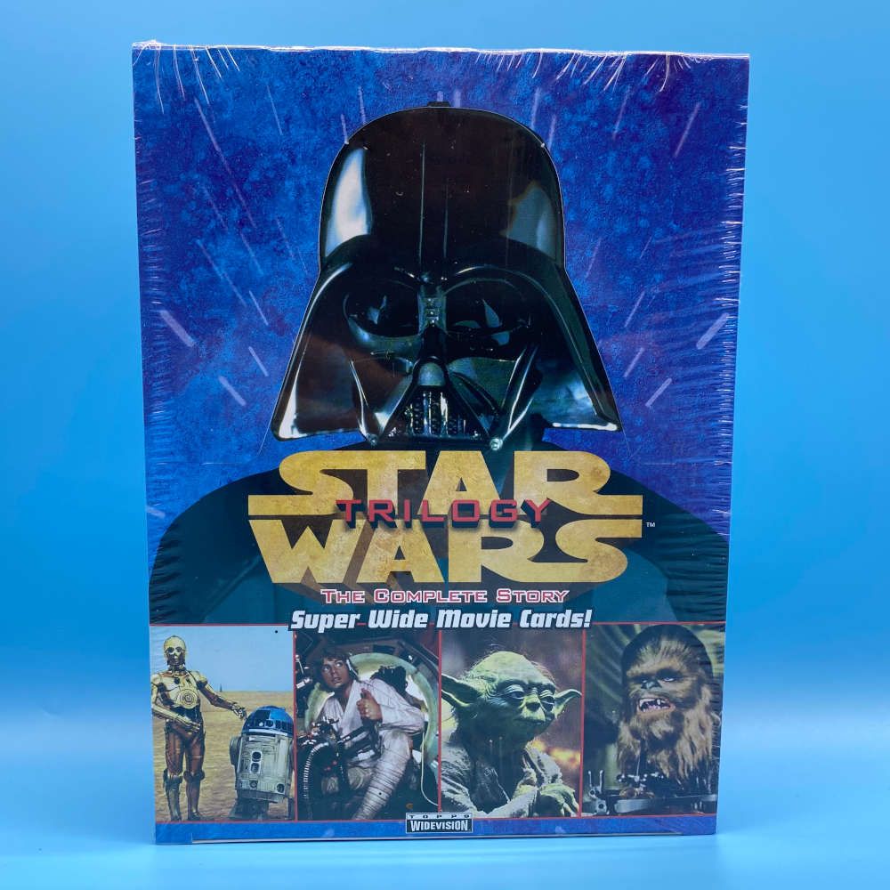 Star Wars Trilogy The Complete Story Widevision Trading Cards Box