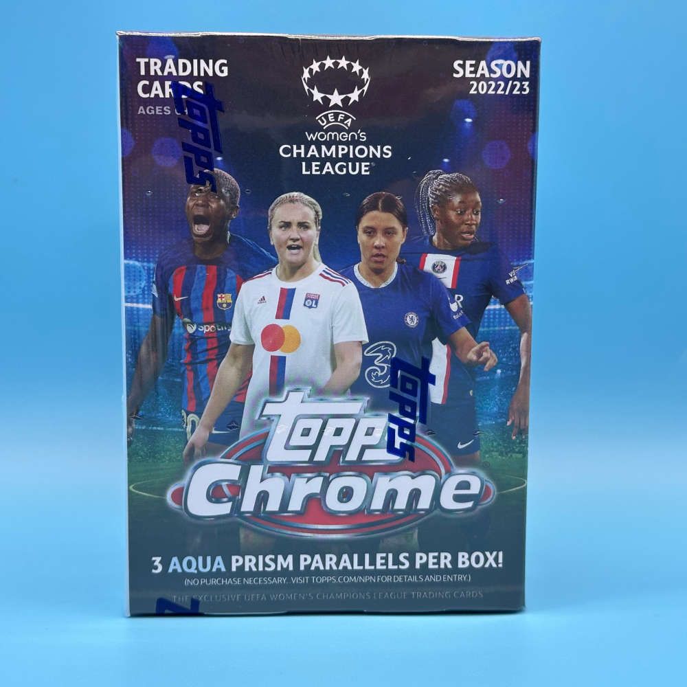UEFA Women's Champions League 2022/23 Blaster Box – Topps Chrome