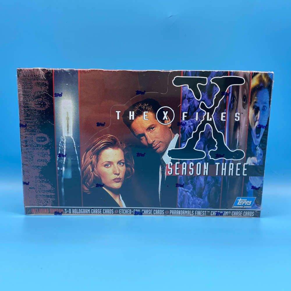 The X-Files Season 3 Trading Cards Box – Topps (1996) | Hoarders